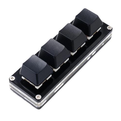 Clavier de jeu mcanique,USB,programmation,Macro,interrupteur rouge,pour 9/16/24/2 touches,copie de touches - Type 4 KEYS
