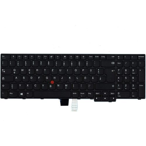 Clavier De Remplacement Allemand Non Rtroclair Pour Lenovo Thinkpad E570 E575 E570C