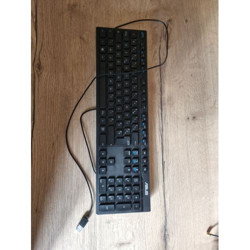 Clavier filaire noir azerty Asus