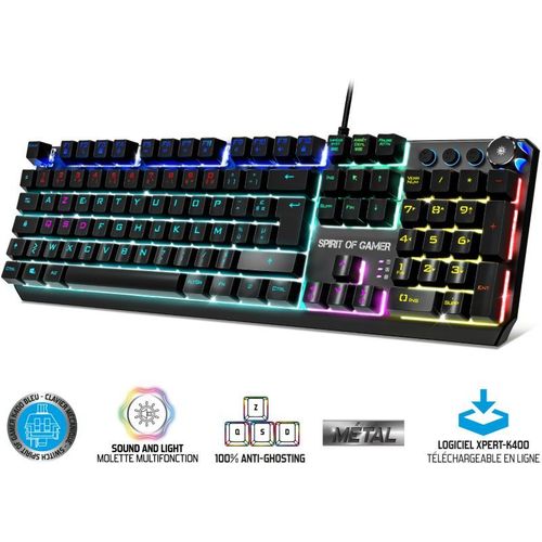 Clavier gamer Spirit Of Gamer XPERT K400