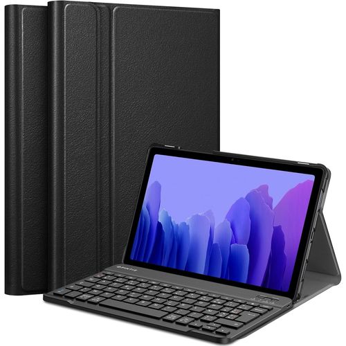 Clavier Pour Samsung Galaxy Tab A7 2022/2020 10.4 Pouces [Azerty Franais] Clavier Sans Fil Bluetooth Etui Housse De Protection Multiposition, Noir