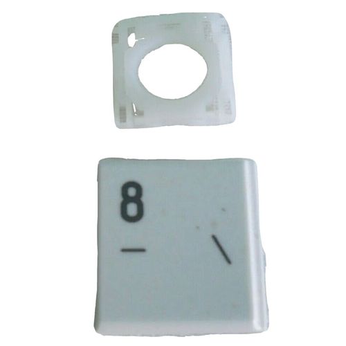 Clavier Toshiba Franais Original MP-09M86F065281 Blanc /Une Touche Clavier. 8_\