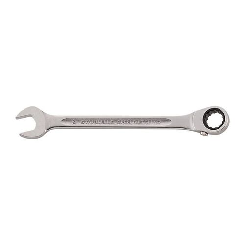 Cl Mixte  Cliquet 17 Ouv. De Cl 13 Mm L. 182 Mm Commutable Ct Anneau 15 De