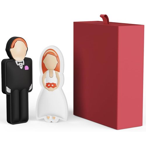 Cle Usb 128Go Lot De 2 Cl Usb 2.0 Cadeaux De Mariage Un Jeune Mari & Un La Marie Clef Usb 128 Go Lecteur Flash Usb By[X1444]