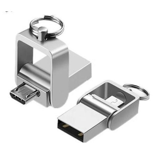 Cl Usb 2.0 3 en 1 en mtal, support  mmoire de 16GB 32GB 64GB, Micro lecteur Flash