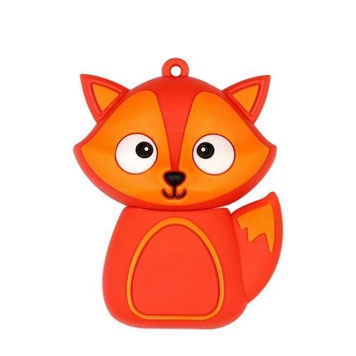 Cl USB 2.0 de 128 Go-Design cratif et mignon de renard |