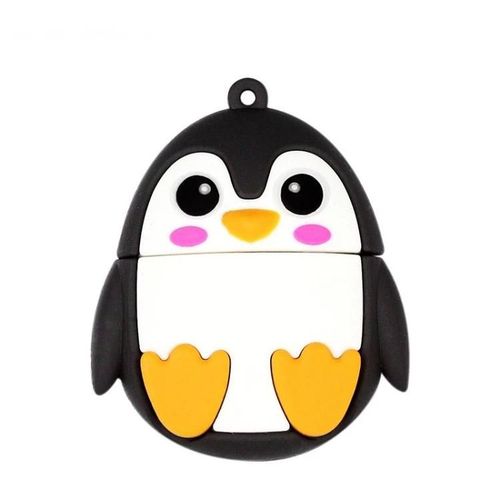 Cl USB 2.0 de 128 Go-Design pingouin mignon | Microdrive