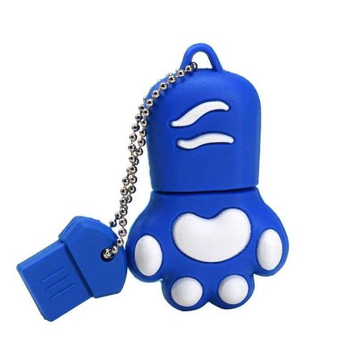 cl USB 2.0 de dessin Anim,support  mmoire de 4 Gb 8Gb 16 gb 32 Gb 64 Gb,lecteur Flash de couleur brun,rose,noir,bleu,chaton - Type D-8 GO