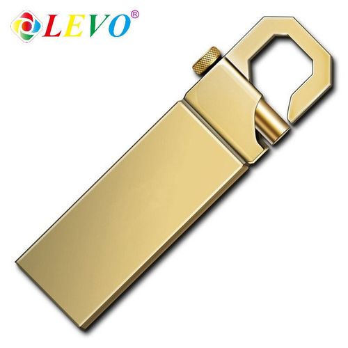 Cl USB 2.0 haute vitesse,support  mmoire de 4GB 8GB 16GB 64GB 256GB 128GB 2.0 GB,lecteur Flash- Gold-512 GO-B