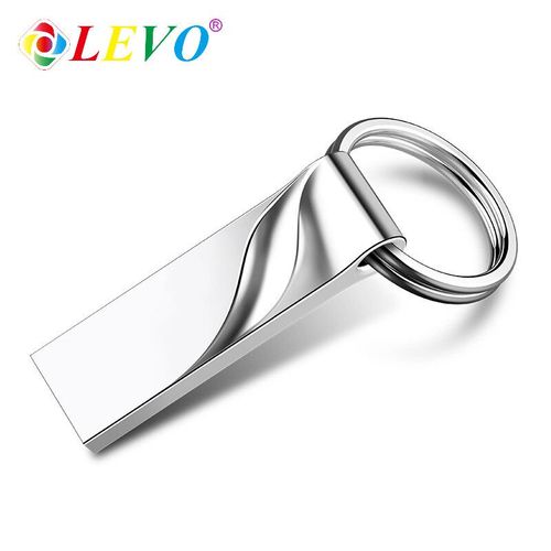 Cl USB 2.0 haute vitesse,support  mmoire de 4GB 8GB 16GB 64GB 256GB 128GB 2.0 GB,lecteur Flash- Silver-512 GO-B