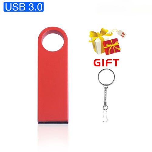 Cl USB 3.0,8 Go,16 Go,32 Go,64 Go,mmoire SSD portable haute vitesse- Red R-32GB