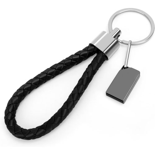 Cl USB 3.0, Mini cl USB, Cl USB pour Voiture, Cl USB avec Porte-cls pour PC, Ordinateur Portable - 16 Go, Noir