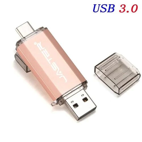 cl USB 3.0 OTG type-c,support  mmoire de 64GB 32GB,lecteur Flash haute vitesse pour tlphone/ordinateur portable type-c Business gift U disk - Type Gold-8GB