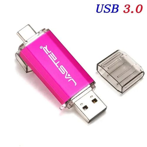 cl USB 3.0 OTG type-c,support  mmoire de 64GB 32GB,lecteur Flash haute vitesse pour tlphone/ordinateur portable type-c Business gift U disk - Type Pink-8GB