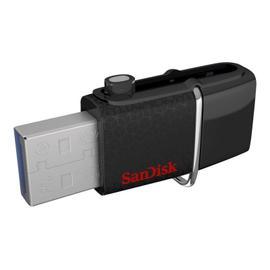 SanDisk Ultra Dual - Clé USB - 64 Go - USB 3.0 / micro USB