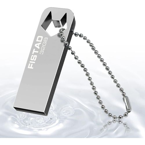 Cl USB 32 GO, Clef USB 32GO Mini USB Stick 32GB Portable Flash Drive 32 GB Compatible avec Ordinateur, Console de Jeux, PC