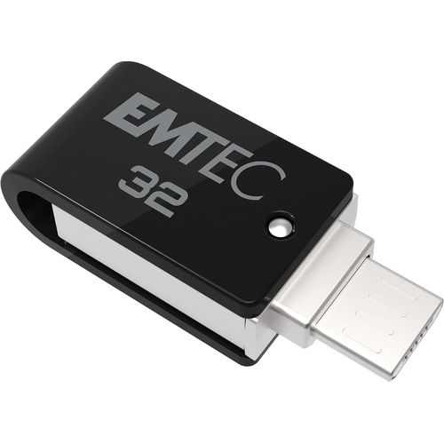 Cl USB 32 Go Dual T260B Mobile&Go - Clef USB 2.0 Pivotante