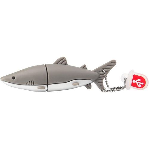 Cl USB 32 Go Forme de Requin Mignon Mmoire Stick USB 2.0 Flash Drive pour Stockage de Donnes Externe