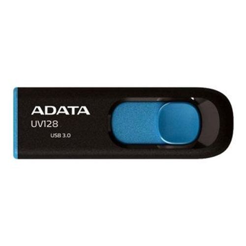 Cle USB 3.0 ADATA DashDrive UV128 32Go Bleu Noir
