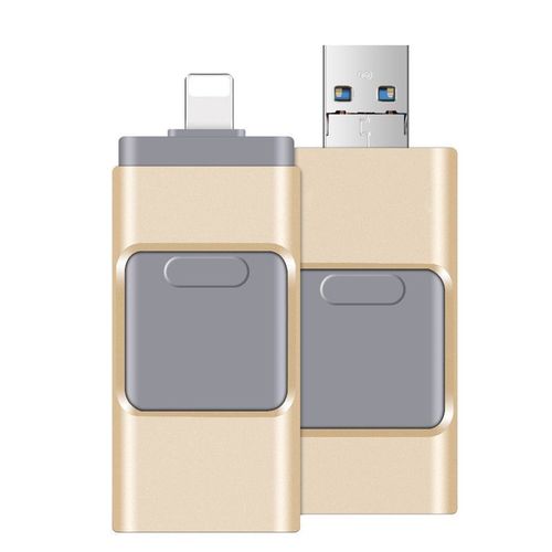 Cl USB 512 compatible iPhone,iOS,Apple,iPad,Android et PC,3.0 Go,pluie,cl USB diabtique OTG,1 To,2 To - Type Or-1 TO