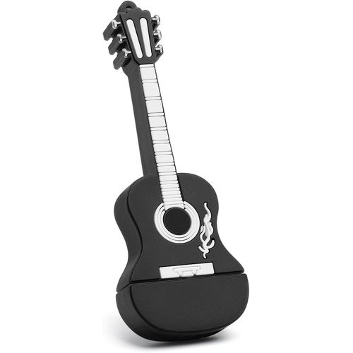Cl USB 64 Go,Clef USB 2.0 Cl  Molette Flash Drive Stockage Disque Mmoire Stick Forme de Guitare pour Le Stockage et la Sauvegarde