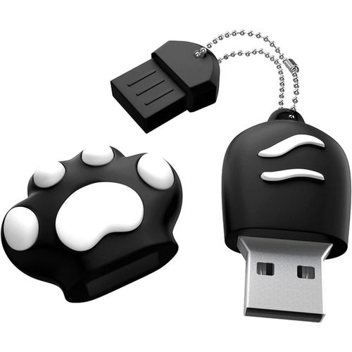 Cle USB 64 Go pour Cadeau Cl USB 2.0 Grande Capacit-MTal Mini Clef USB MMoire Externe,Cles USB Pen Drive Portable Flash Drive e Stockage des Donnes pour Cadeaux aux Tudiants,Noir