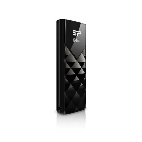 Cle USB 2.0 SILICON POWER Ultima U03 64Go Noir