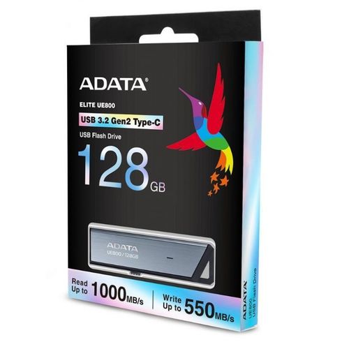 Cl USB ADATA ELITE UE800 128 Go USB-C 3 2 Gen2