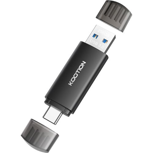 Cl USB C 256go,Cle USB 3.0 256 Go OTG 2 en 1 Ultra-Haute Vitesse et Grande Capacit Clef USB pour Android/Window/PC,Smartphone Huawei/Xiaomi/Samsung,Tockage de Donnes Externe 256 Go