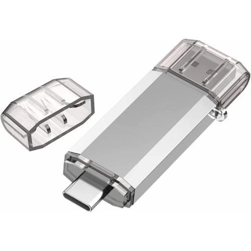 Cl USB C 64Go Dual, Clef USB 3.0 et Type C 64 Go OTG Flash Drive pour MacBook Google Chromebook Pixel, Smartphone Samsung Galaxy S8, Huawei P20 Matebook.[G229]