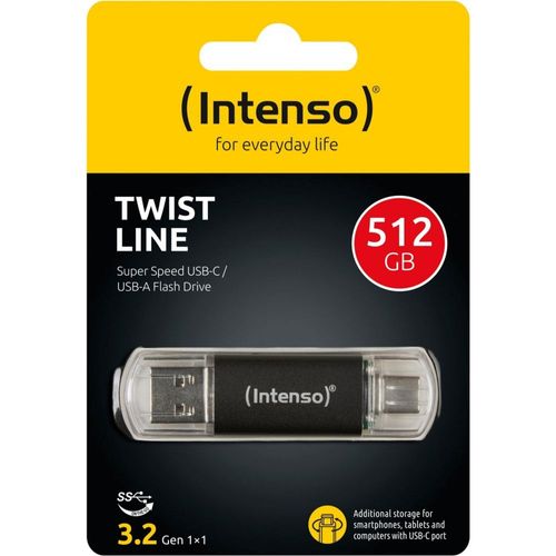 Cl USB INTENSO 512GB Twist Line USB 3.2