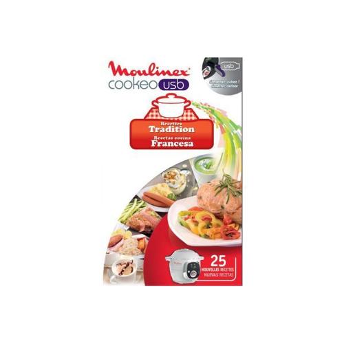 Cl USB Cookeo 25 recettes TRADITION Moulinex XA600211
