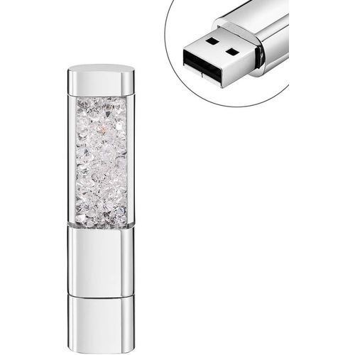 Cl USB, Premium impermable cl USB2.0, 16 Go / 32Go Cles USB Lovely Style Diamant Stockage de donnes Haute Vitesse Mmoire Stick Pendrive