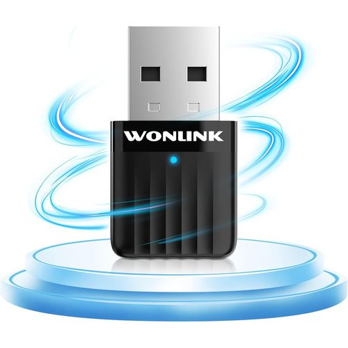 Cl Usb Wifi Pour Pc,Nano Cl Wifi Puissante Double Bande 5G/2.4Ghz Adaptateur Usb Wifi,Ac650 Mbps Clef Wifi Usb,Wpa3,Mu-Mimo,Dongle Wifi Compatible Avec Windows 11/10/8.1/8/7/Xp