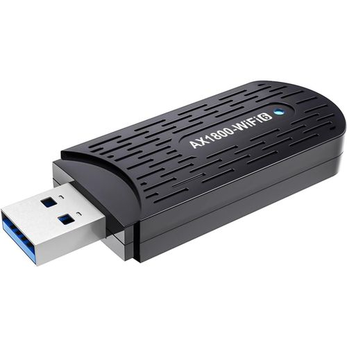 Cl Usb Wlan Ax1800 Cl Usb Wifi Pour Pc, Usb 3.0 Wifi 6 Stick Adaptateur, Dual Band 5ghz/2.4ghz Prend En Charge Mu-Mimo, Wpa3, Pour Windows 10/11.[V105]