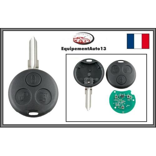 Cle Vierge Electronique Smart Roadster Forfour Fotwo 450 A Programer