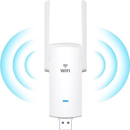 Cl Wifi Puissante Cle Wifi Usb 3.0 Pour Pc,Adaptateurs Usb Wi-Fi Double Bande 5.8G & 2.4Ghz Clef Wifi Pour Pc,Ac1300 Mbps Dongle Wifi Compatible Avec Windows 11/10/8/7,Mac Os 10.9-10.15