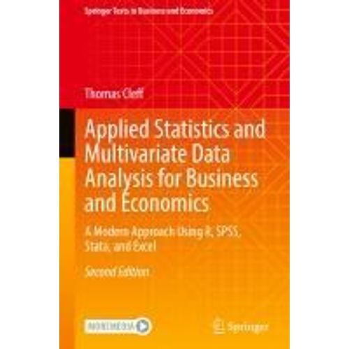 Applied Statistics And Multivariate Data Analysis For Business And Economics    Format Reli 