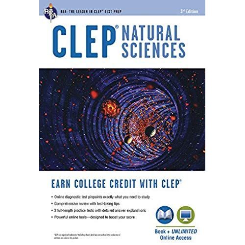 Clep(R) Natural Sciences Book + Online    Format Broch 