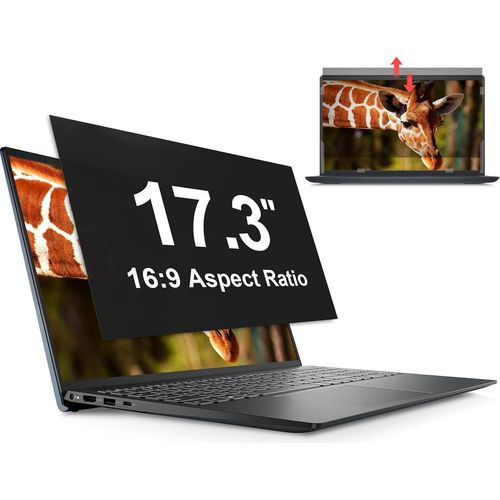 CLICKSELL-17.3 Pouces Filtre De Confidentialit 16:9 Aspect, Amovible Filtre Ecran Ordinateur Confidentialit Portable, Protection D'cran Pc Pour 17.3 Pouces 16:9 Moniteur Widescreen Computer