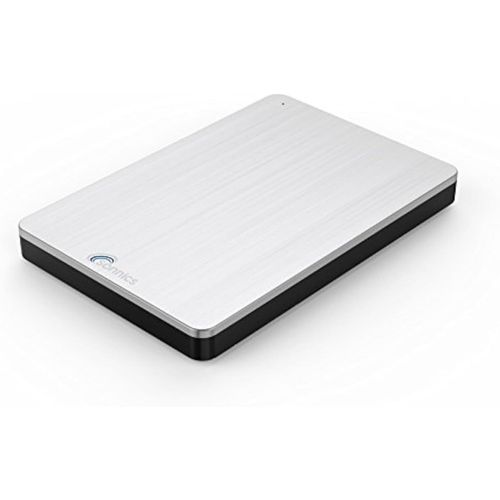CLICKSELL-750 Go Argent Externe Disque Dur Portable Usb 3.0 Super Rapide Vitesse De Transfert Pour Une Utilisation Avec Un Pc Windows, Apple Mac, Xbox One Et Ps4 