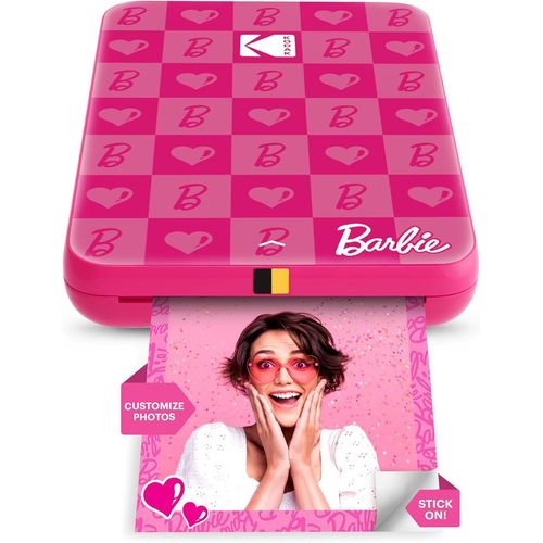 CLICKSELL-Barbie X Step Slim Imprimante Photo Mobile Instantane Sans Fil  Photos Zink 2X3 Autocollantes Ios/Android Via Bluetooth  Style Iconique