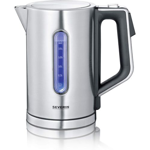 CLICKSELL-Bouilloire  Temprature Rglable, 1,7L, 3 000W, Sans Bpa, Niveau D'Eau Visible, Affichage Lcd, Socle 360, Inox, Wk 3418