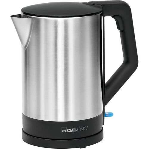 CLICKSELL-Bouilloire Electriques-Bouilloire lectrique-Bouilloire 1,5 Litre Avec lment Chauffant Dissimul En Acier Inoxydable 2200 Watts-Wks 3692 Noir