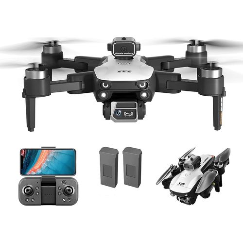 Clicksell-Drone Avec Camra 4k,Drone  Moteur Sans Balais,Fpv Drone Quadcopter Pliable Avec vitement Actif Des Obstacles  360,Jouets Et Cadeaux Pour Enfants Et Adultes