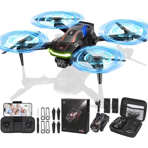 Clicksell-Drone Avec Camra Hd 6k Pour Enfants, Mini Drone Enfants Avec Flips 3d, Drones Pliables Pour Enfants Avec Prise De Vue Intelligente, Drone Longue Dure De Vol Pour Enfants Et Dbutants