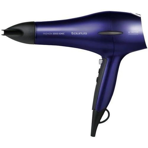 CLICKSELL-Fashion 3000 Ionic - Sche-Cheveux 2200W, 2 Vitesses, 3 Tempratures, Bouton D'Air Froid, Moteur Ac, Technologie Ionique Anti-Frisottis, Concentrateur Et Diffuseur, Bleu