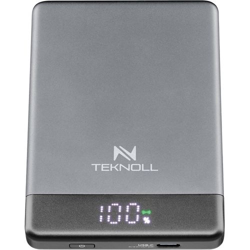 Clicksell-Power Bank 5000mah Magsafe, Wireless 10w Et Usb-C 20w Pd, Batterie Portable Avec cran Led, Charge Magntique Pour Iphone Et Smartphones Compatibles, Design Compact Et Lger