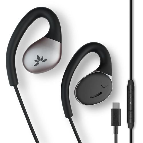 CLICKSELL-Resolve-C - couteurs Filaire Usb-C Ouvert Avec Micro & Contrle Volume En Ligne, Conu Pour Oreilles De Taille S/M, Compatible Iphone 16 15 & Tlphones Android Type C