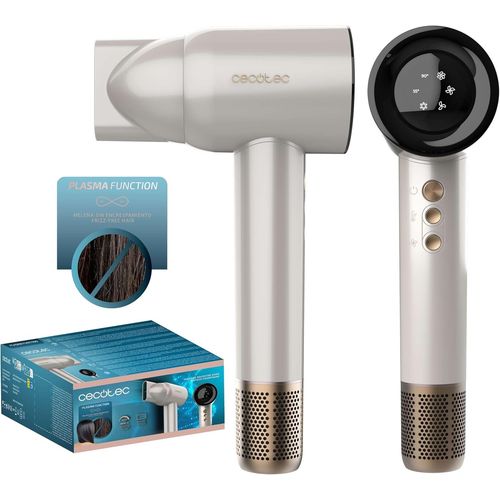 CLICKSELL-Sche-Cheveux Bldc Ionicare Rockstar Nano Iontech Champagne. Sche-Cheveux Dc Pliable 2400W Avec Technologie Ionique, Incluant Buse De Prcision, Diffuseur Et Air Froid.